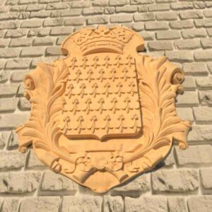 герб из пенопласта, фамильный герб, фамильный герб семьи, герб декоративный, декоративная композиция герба, создать декоративную композицию герба,