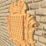 герб из пенопласта, фамильный герб, фамильный герб семьи, герб декоративный, декоративная композиция герба, создать декоративную композицию герба,
