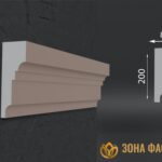 Фасадные Карнизы из Пенополистирола