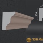 Фасадные Карнизы из Пенополистирола