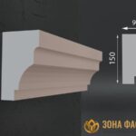 Фасадные Карнизы из Пенополистирола