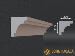карнизы из пенопласта для фасада, карниз из пенопласта, фасадный карнизы из пенопласта купить в москве