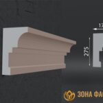 карнизы из пенопласта заказать, карниз из пенопласта под диодную ленту, карниз из пенополистирола с акриловым покрытием