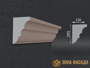 фасадные карнизы из полистирола, фасадные карнизы из пенопласта цена,карниз из пенополистирола с акриловым покрытием
