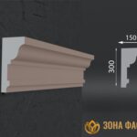 карниз для внешней отделки из пенопласта 7 см карниз для внешней отделки из пенопласта 80 фасадные карнизы из пенопласта купить готовые